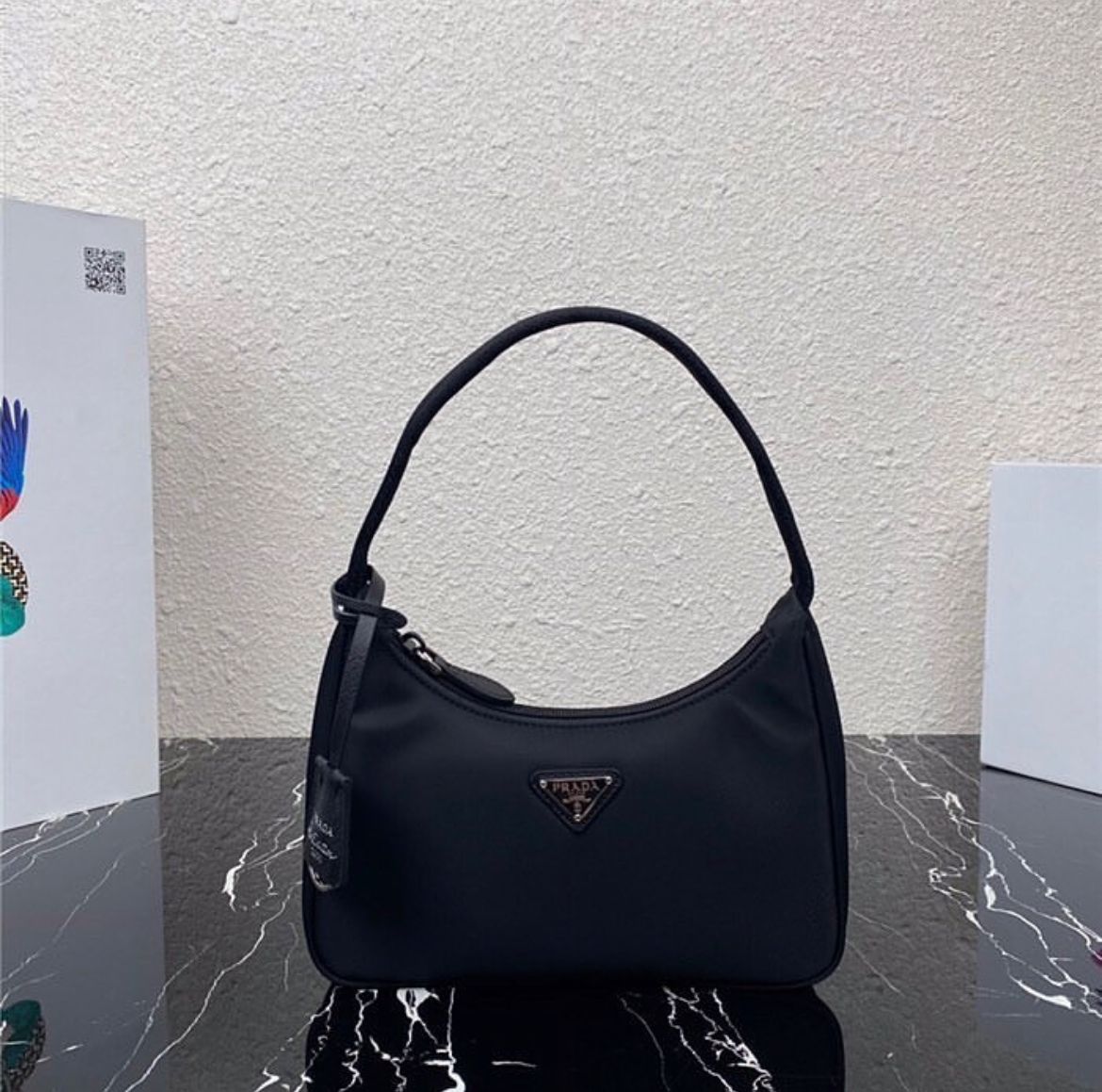 PRADA MINI BAG IN RE-NYLON – Elegant premium accessory