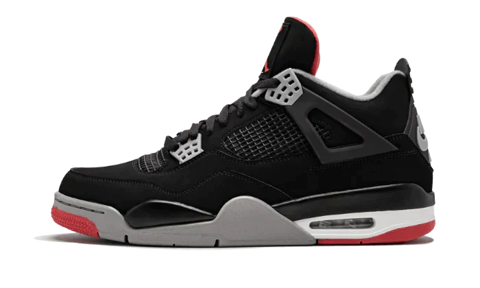Air Jordan 4 Bred 2019 – Accessorio premium elegante