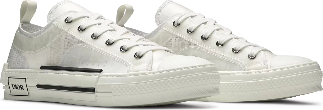 Dior B23 Low Top Oblique 'White' Sneakers for Men