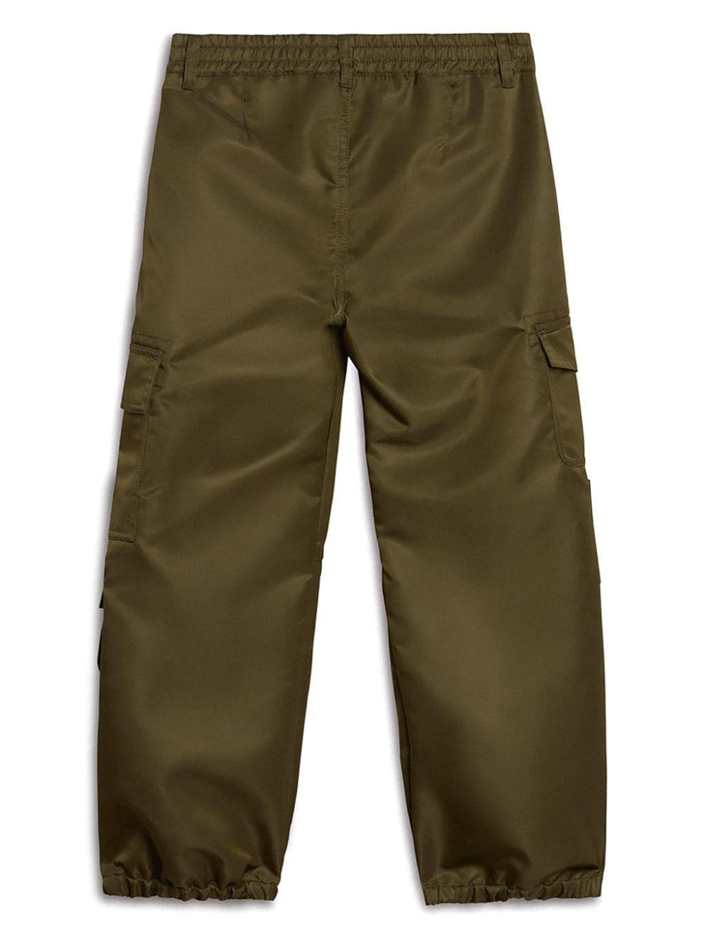 Cargo per bambino Golden Goose Kids verde impermeabili