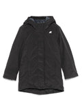 Giacca per bambino K Way Denise Marmotta nero impermeabile – Accessorio premium elegante