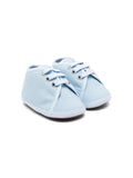 Sneakers azzurre per neonato con punta a contrasto Colorichiari<BR/>