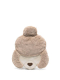 Zaino Umi per bambina Donsje beige con rifiniture in pelliccia sintetica – Accessorio premium elegante