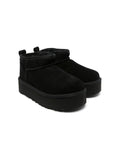 Stivali per bambina UGG Kids Ultra Mini nero con platform – Accessorio premium elegante