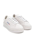 Sneakers per bambino Autry Kids Dallas grigio chiaro con chiusura con lacci