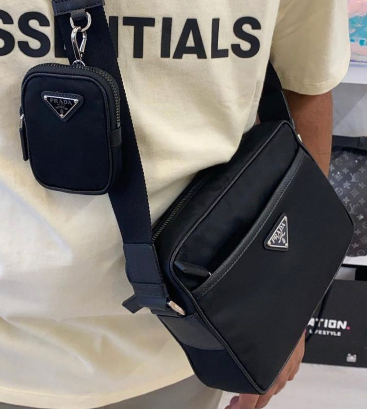 Sac à Bandoulière Prada – Accessorio premium elegante