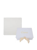 Coperta per neonata Chloé Kids bianca con ricamo a fiori – Accessorio premium elegante