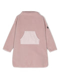 Poncho per bambina Il Gufo rosa con design slip-on – Accessorio premium elegante