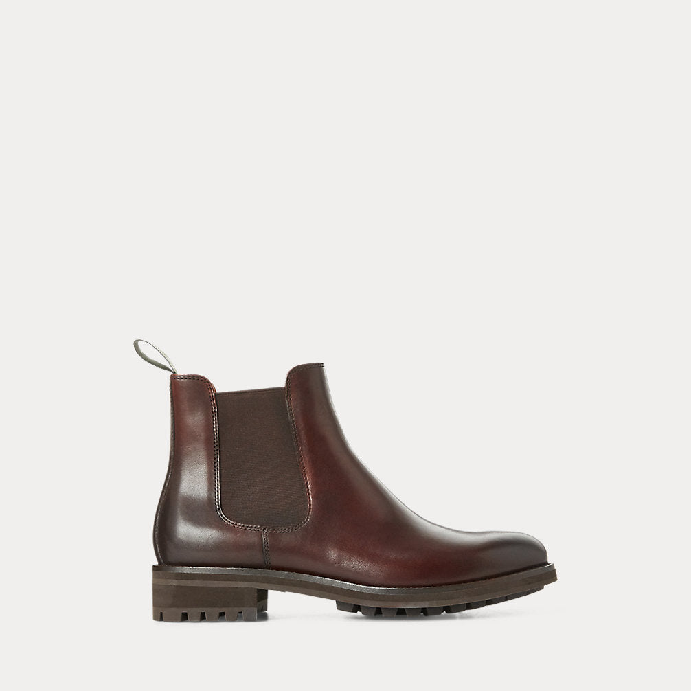 Stivali Chelsea Bryson in pelle — Marrone