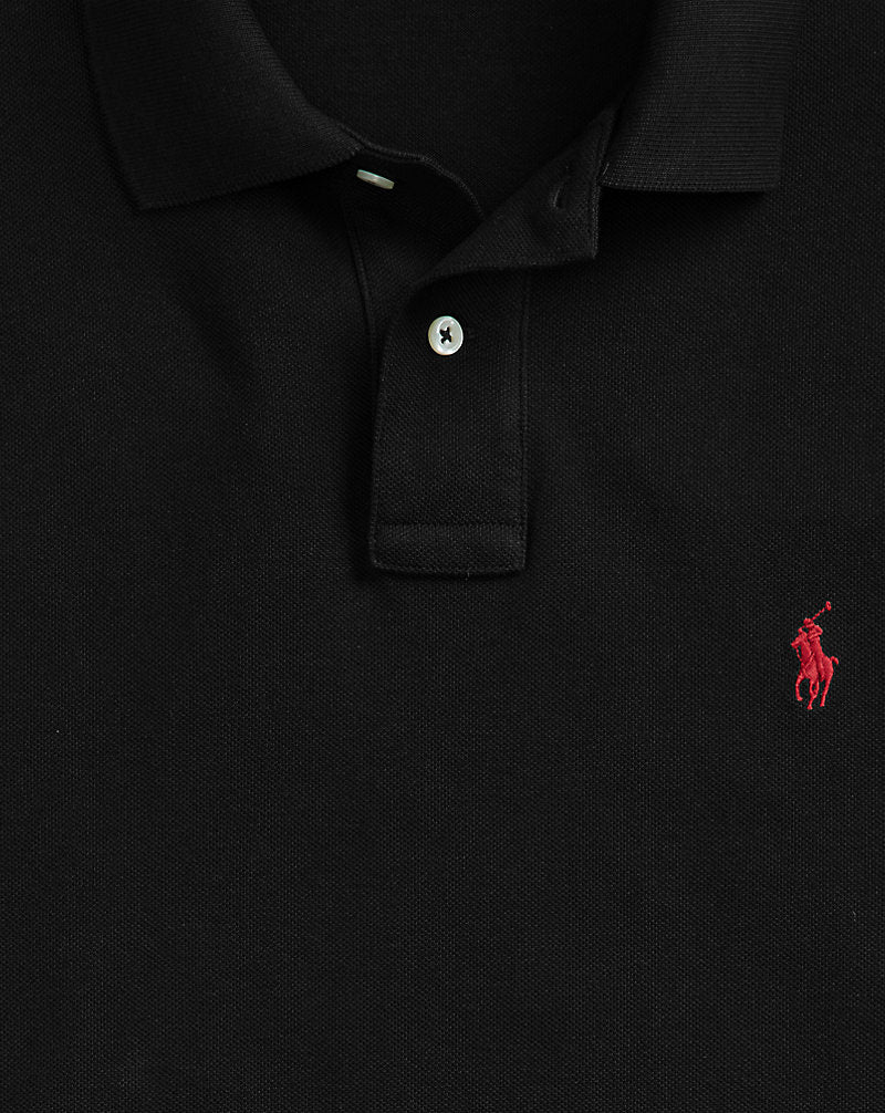 L’iconica polo in piqué – Tutte le opzioni di vestibilità — Nero/Rosso