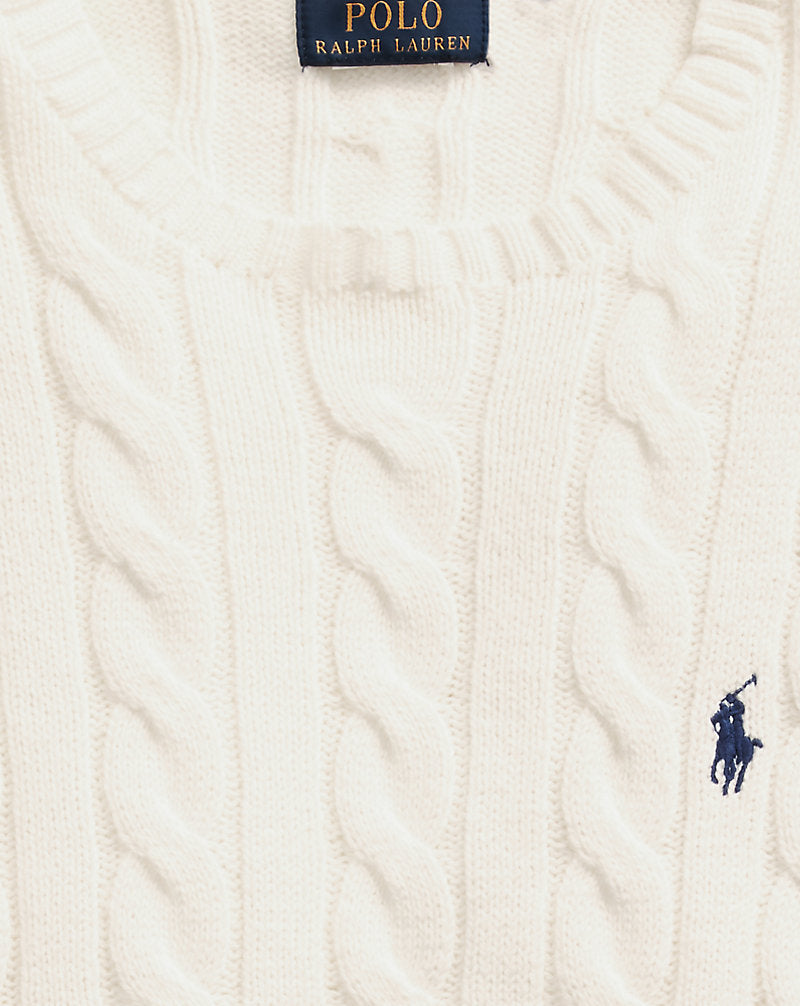 Maglia in cotone a trecce — Panna Andover