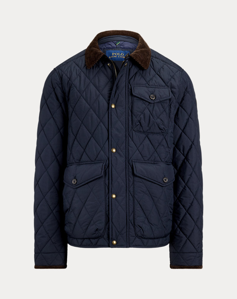 La giacca Beaton trapuntata — Blu navy College