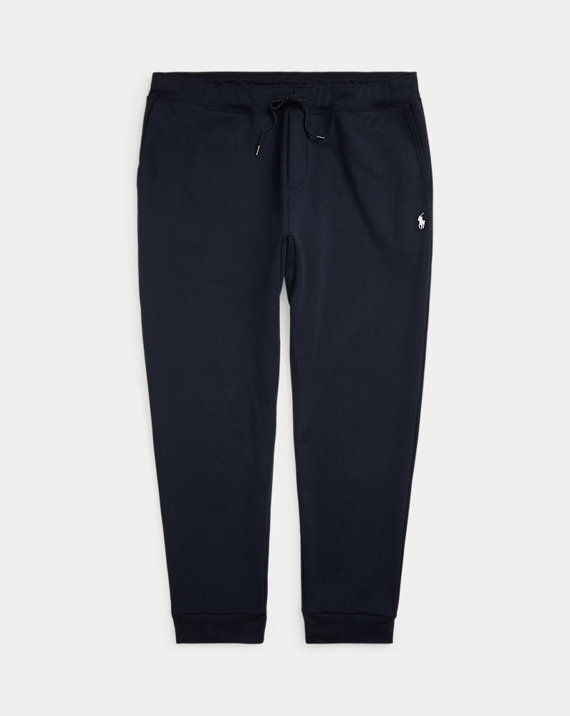 Pantaloni da jogging a maglia doppia — Blu navy Aviator