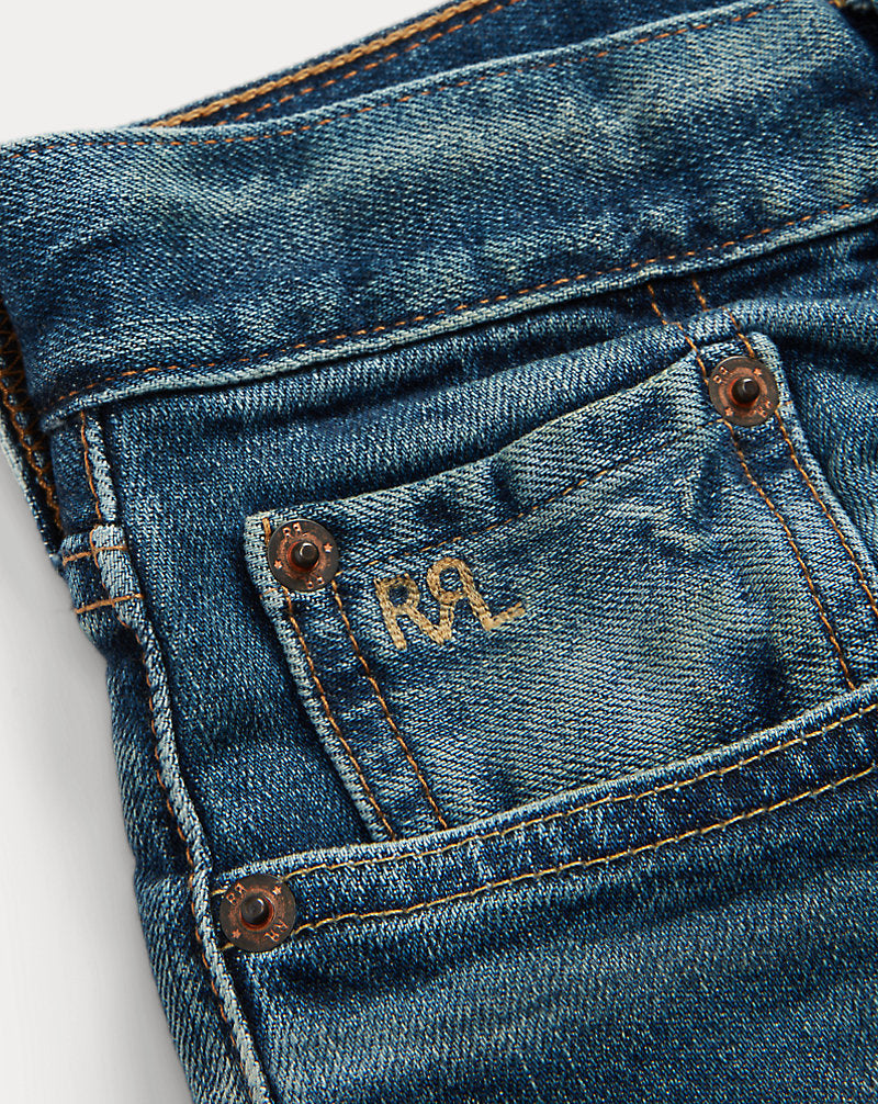 Jeans Thompson a gamba dritta — Trattamento Thompson