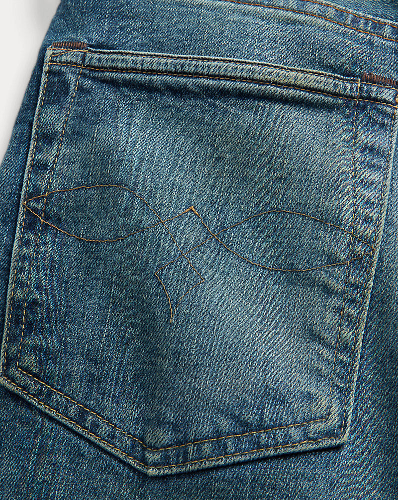 Jeans Thompson a gamba dritta — Trattamento Thompson