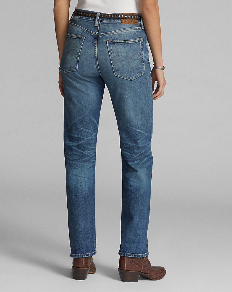 Jeans Thompson a gamba dritta — Trattamento Thompson