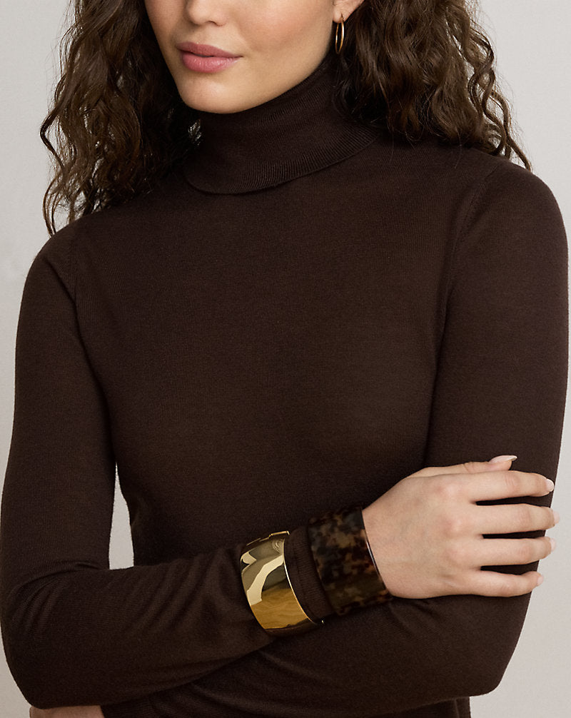 Maglia dolcevita — Marrone circuito