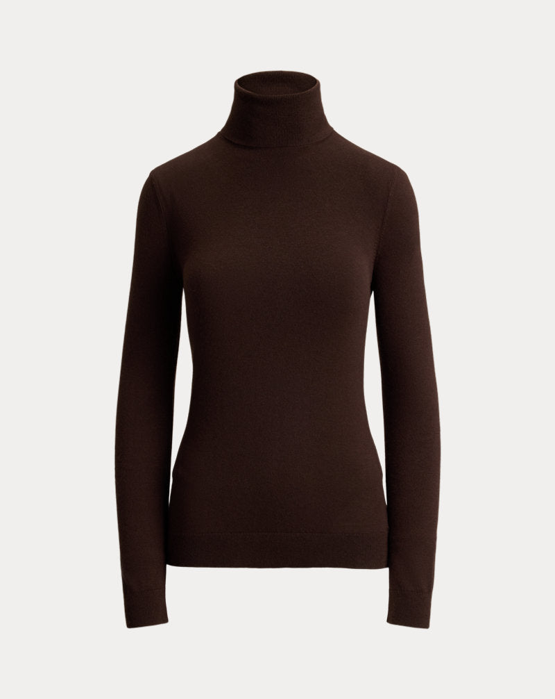 Maglia dolcevita — Marrone circuito