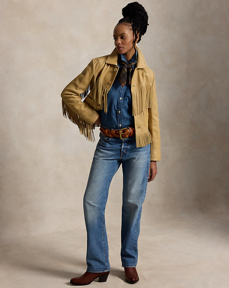Camicia in denim Slim-Fit — Trattamento Merced