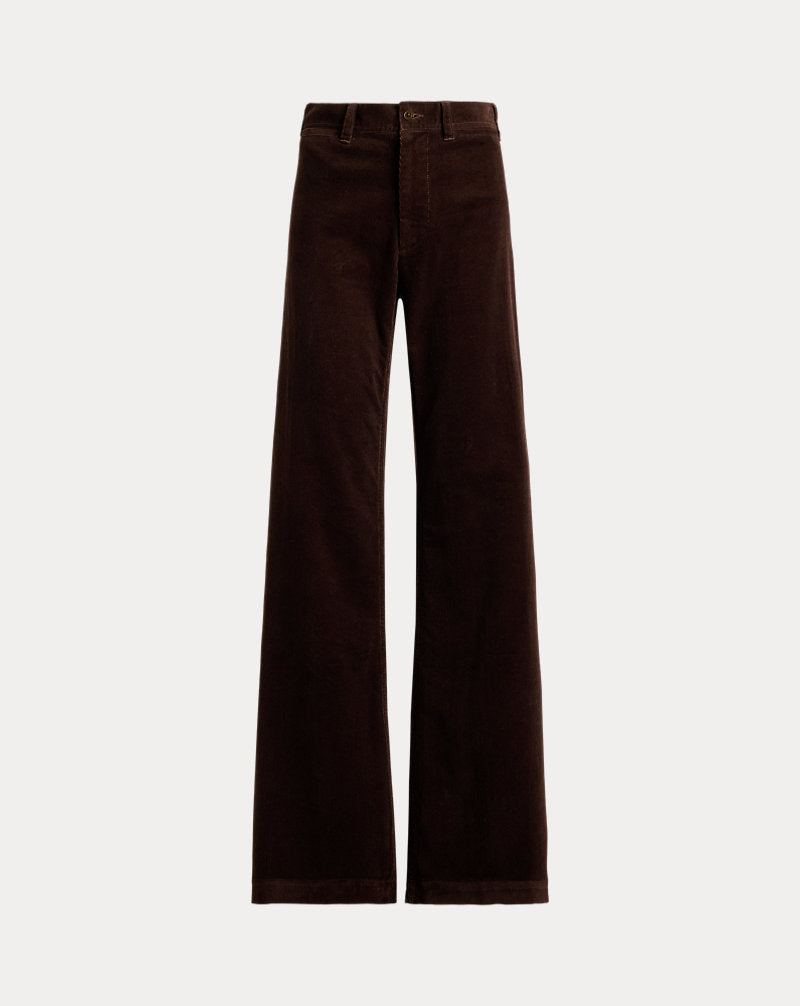 Pantaloni Beaton in velluto a coste — Marrone