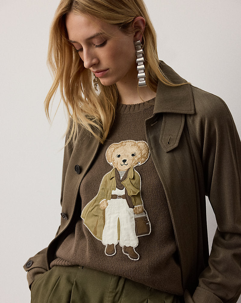 Maglia Pre-Fall Polo Bear in cashmere — Portobello