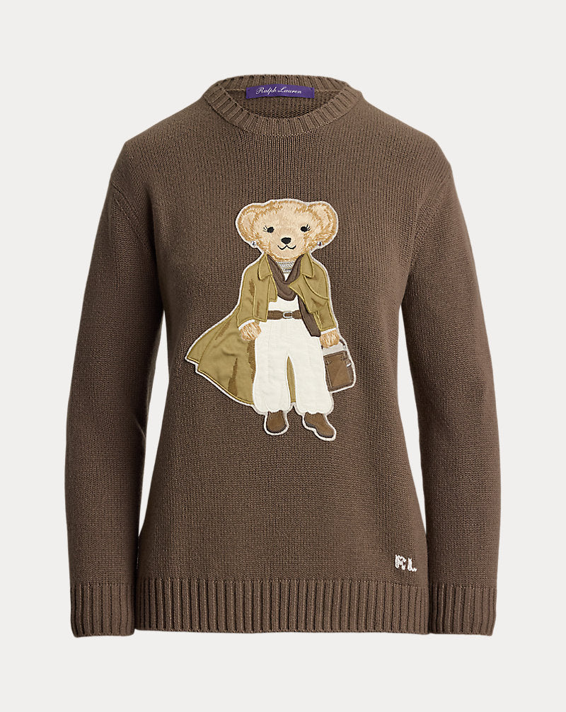 Maglia Pre-Fall Polo Bear in cashmere — Portobello