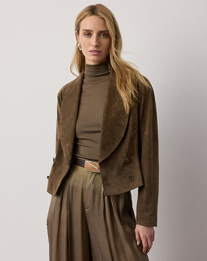 Giacca Trudie in vitello scamosciato — Portobello