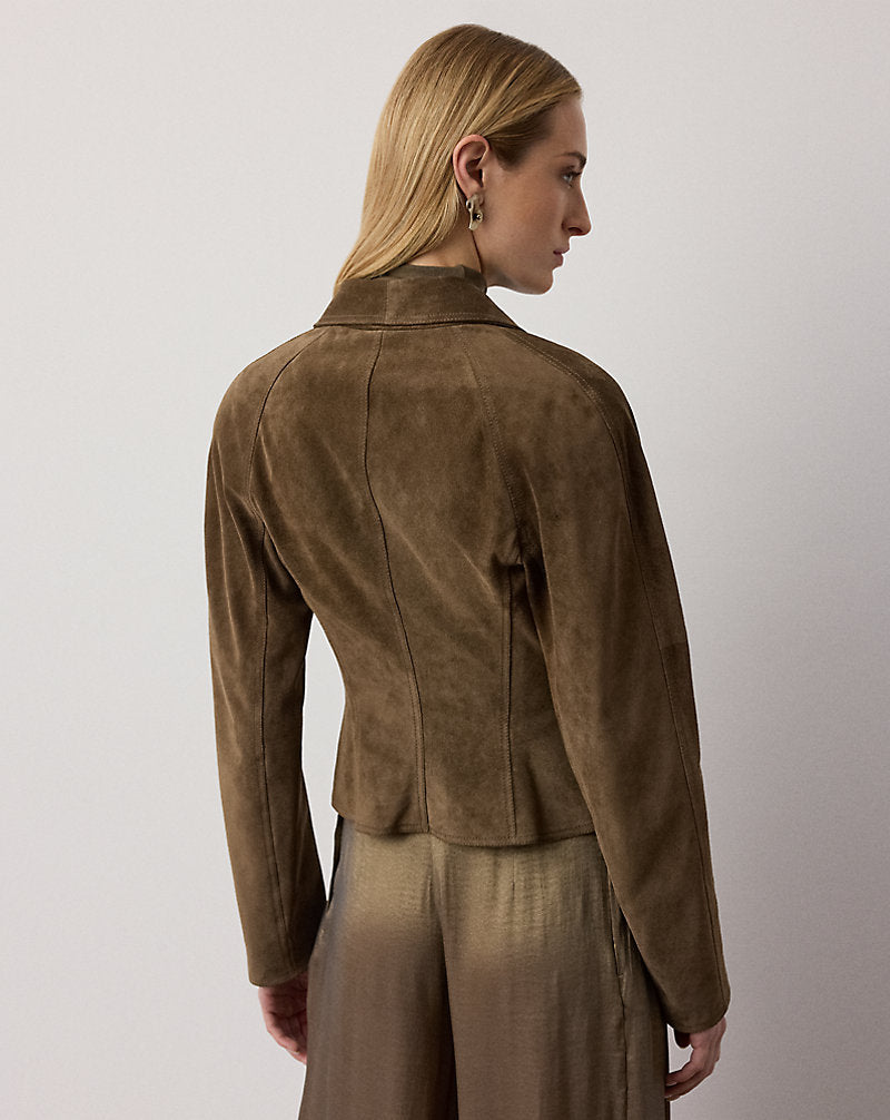 Giacca Trudie in vitello scamosciato — Portobello