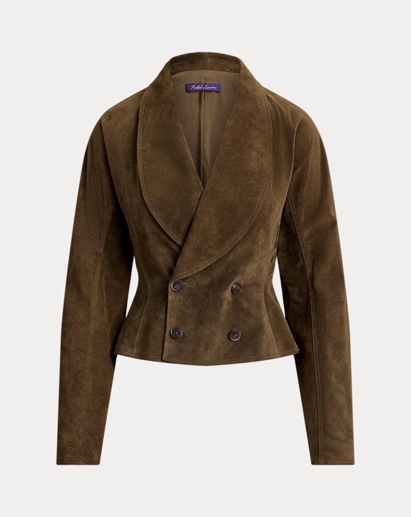 Giacca Trudie in vitello scamosciato — Portobello