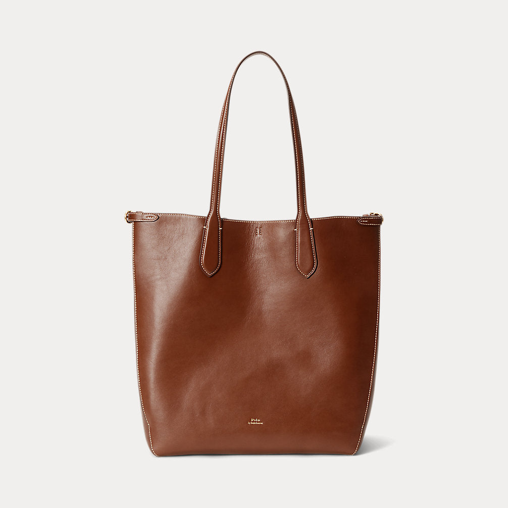 Tote verticale Bellport in pelle — Cuoio
