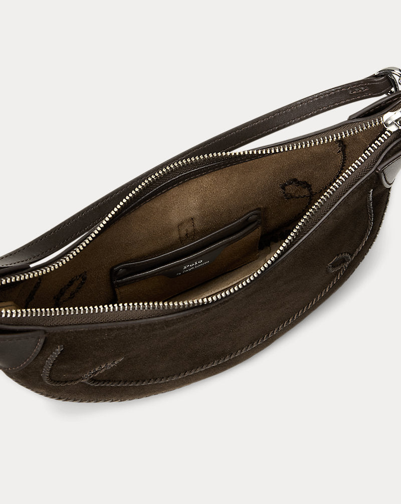 Borsa Mini Shoulder Polo ID western — Cioccolato/Tabacco