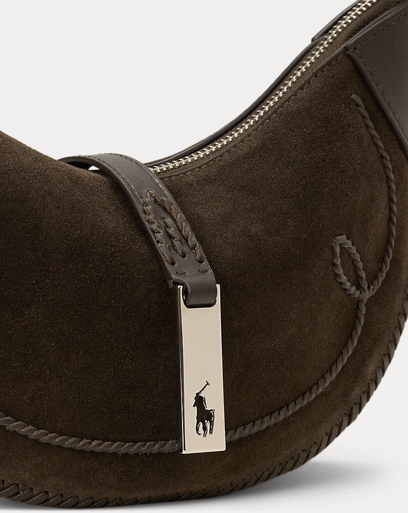 Borsa Mini Shoulder Polo ID western — Cioccolato/Tabacco