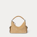 Borsa Blaike piccola in camoscio — Color cuoio