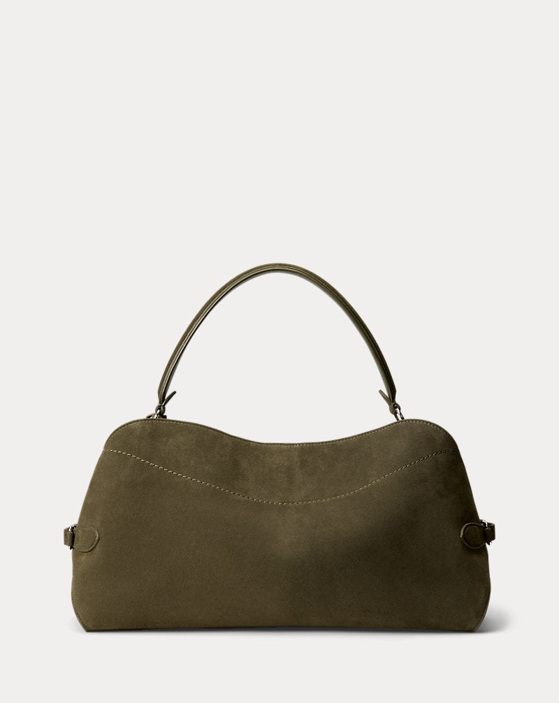 Borsa a spalla Ralph in vitello — Cipresso