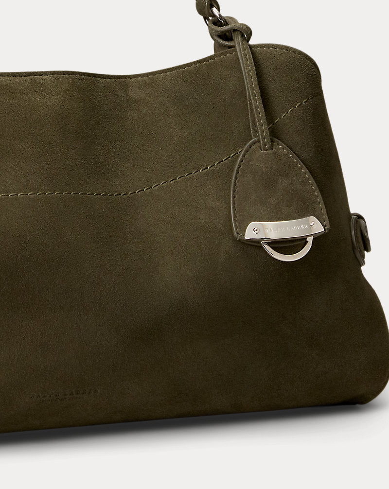 Borsa a spalla Ralph in vitello — Cipresso