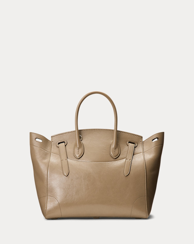 Borsa Extra-Soft Ricky 33 in pelle — Grigio talpa