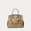 Borsa Extra-Soft Ricky 33 in pelle — Grigio talpa
