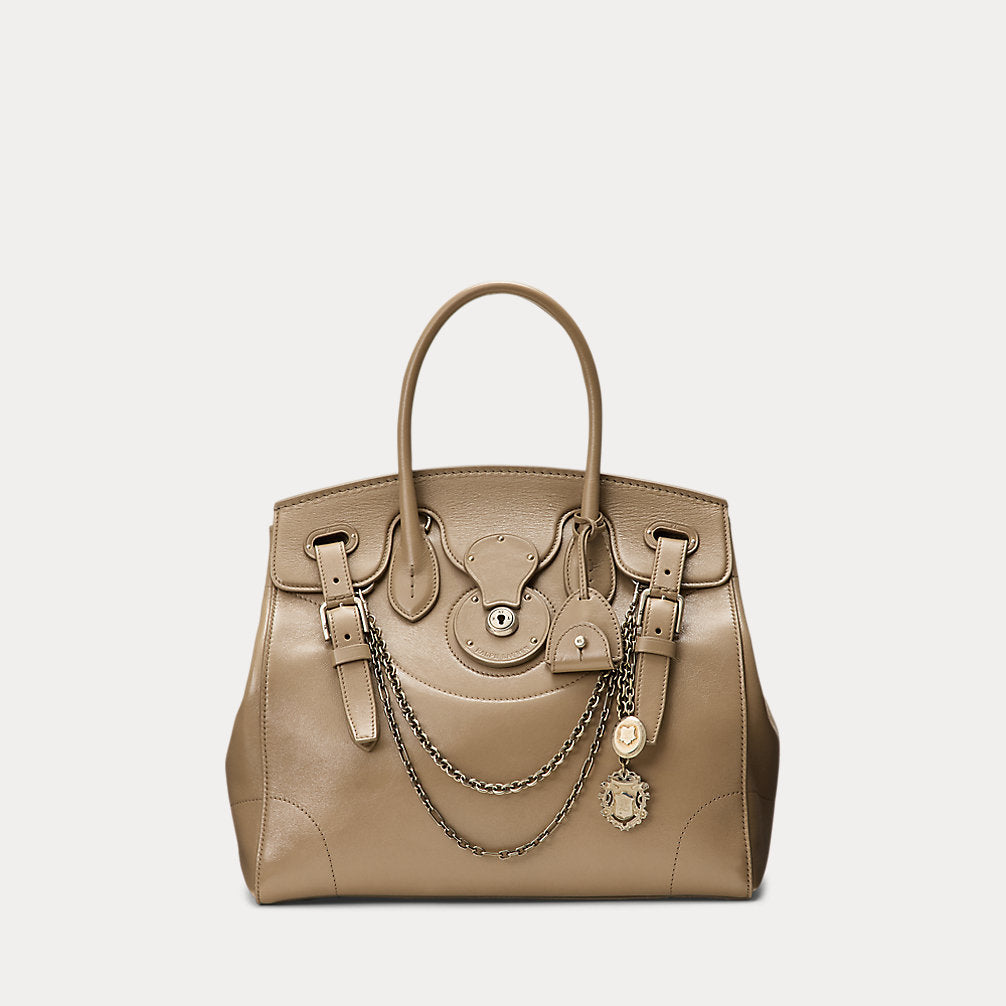 Borsa Extra-Soft Ricky 33 in pelle — Grigio talpa
