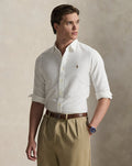 Camicia Oxford Slim-Fit — Bianco