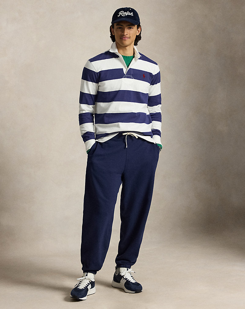L'iconica maglia da rugby — Panna trofeo/Blu navy