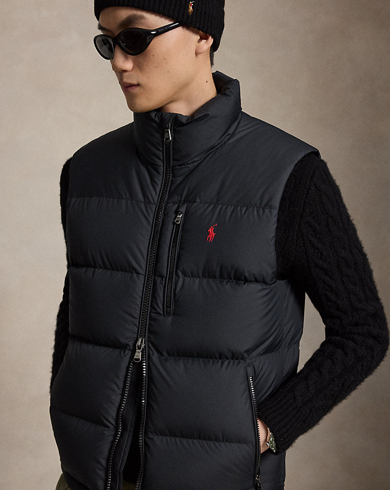 Il gilet Gorham in piumino — Nero Polo