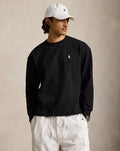 Maglietta a maniche lunghe Relaxed-Fit — Nero Polo