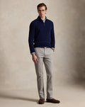 Pantaloni Greenwich stretch Slim-Fit — Grigio nebbia