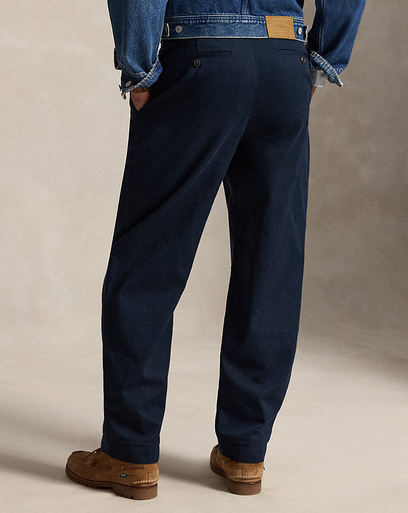 Pantaloni chino Suffield Relaxed-Fit — Blu navy Aviator
