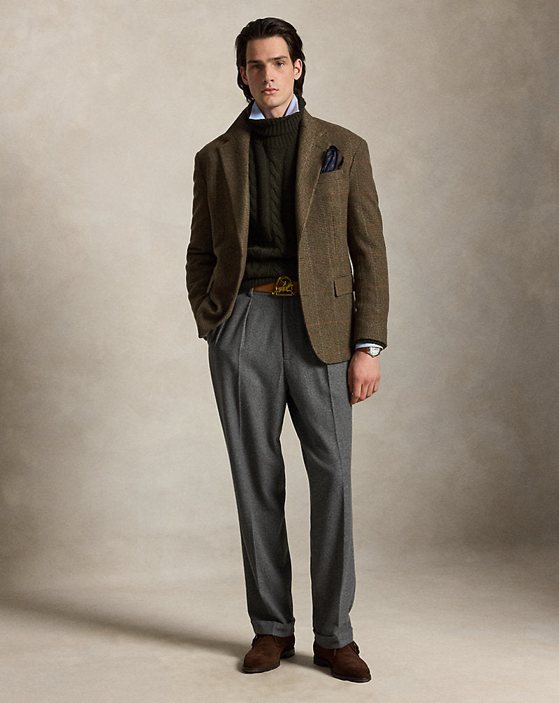 Pantaloni Suffield Relaxed-Fit — Grigio medio