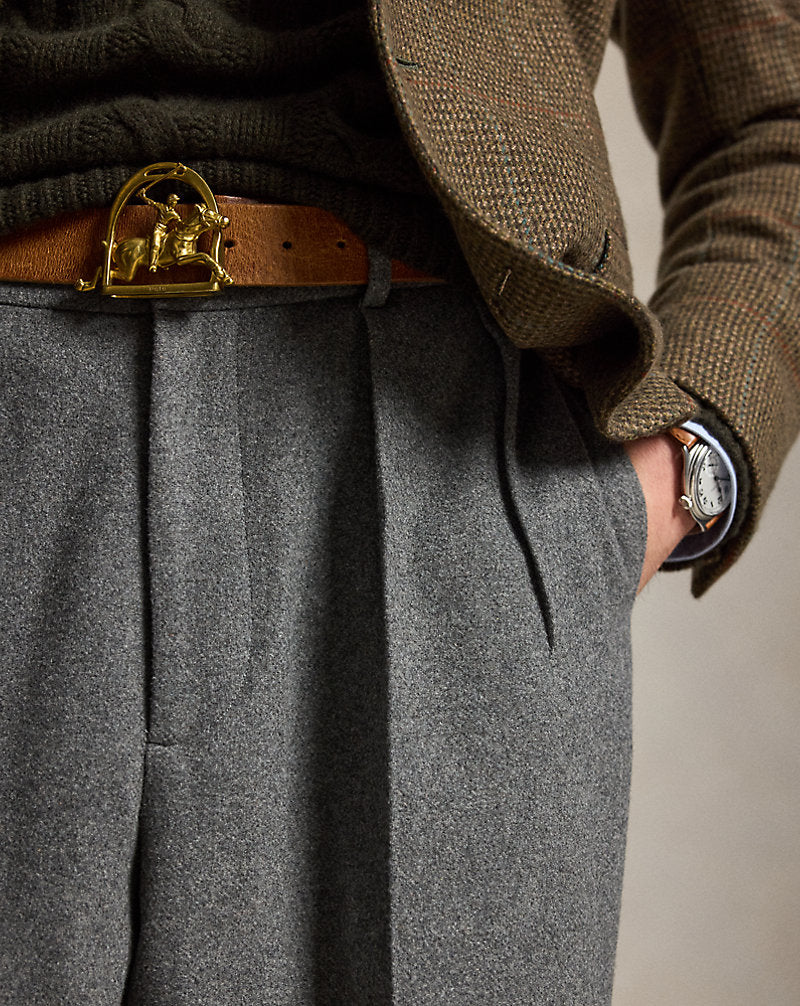 Pantaloni Suffield Relaxed-Fit — Grigio medio