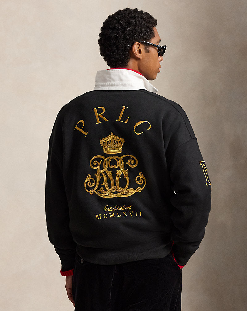 Felpa da rugby Big Pony Relaxed-Fit — Nero Polo