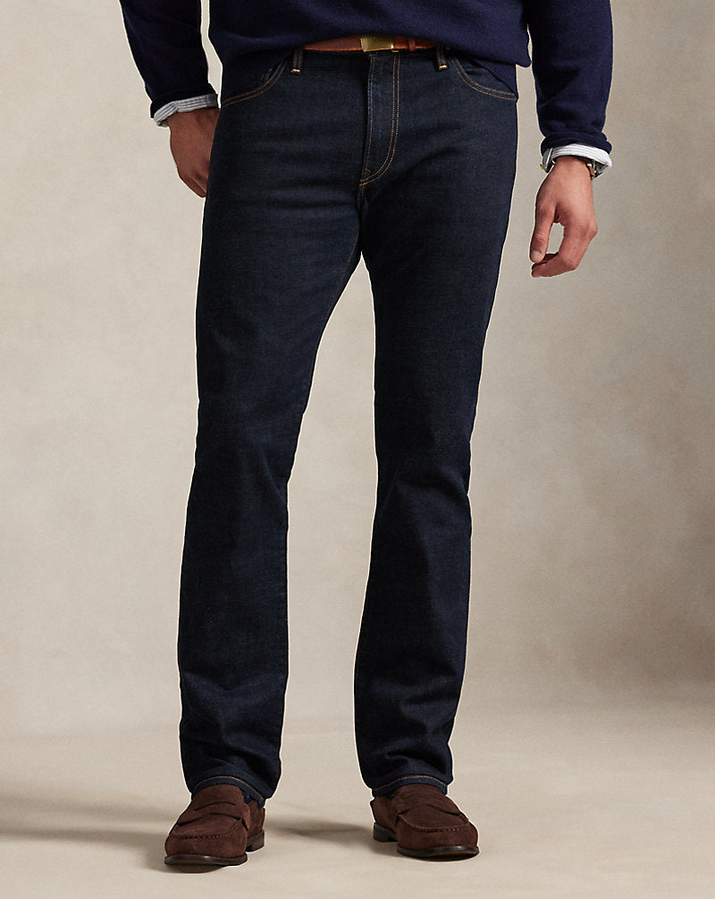 Jeans Hampton taglio dritto — Délavé stretch