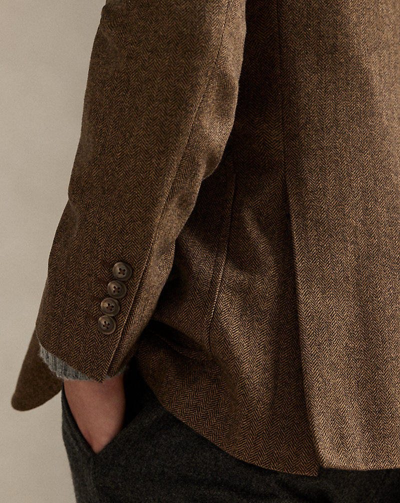 Giacca Polo Modern-Fit — Brown/Tan