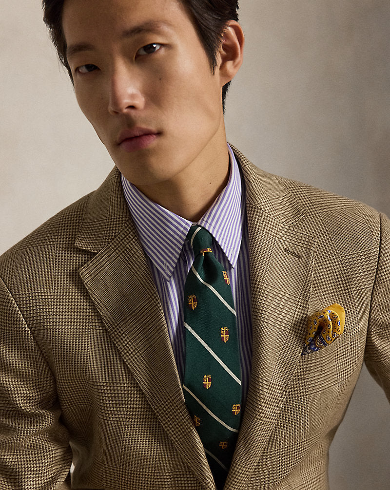Giacca Polo Modern-Fit — Marrone/Color cuoio